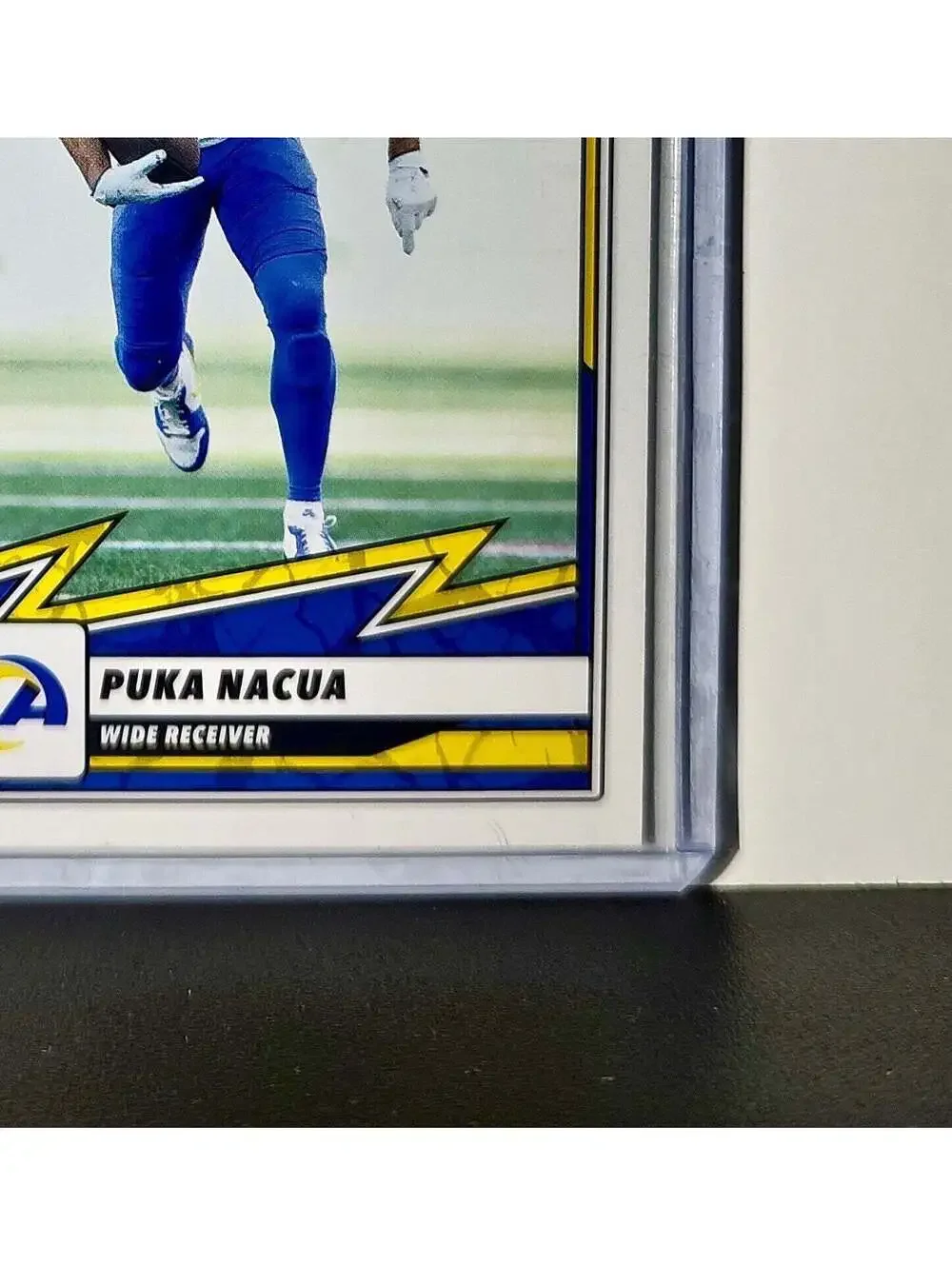 Puka Nacua 2025 Panini NFL #19 Sticker Card Los Angeles Rams